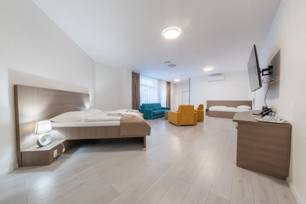 Kúpeľný ústav GRANIT Piešťany, ubytovanie, interiér izieb